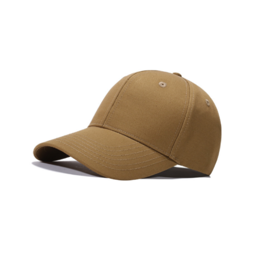 adjustable structured cotton baseball cap