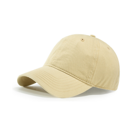 cotton unstructured adjustable baseball caps