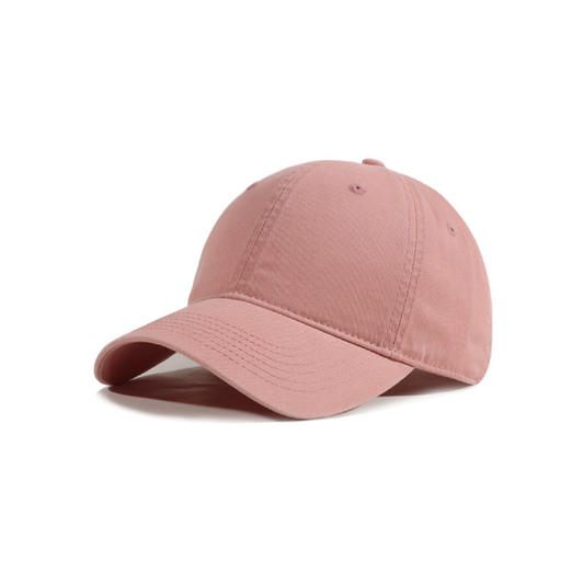 cotton unstructured adjustable baseball caps